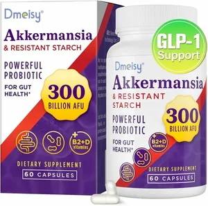 美國 Demisy AKK 益生菌 300億 AFU | 嗜粘蛋白阿克曼氏菌 促進 GLP-1 瘦身修復腸道屏障 60粒膠囊