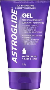 美國 Astroglide 經典水性高純度潤滑劑 (4oz / 113g) | 接近人體天然體液 絲滑長效 易清洗不傷安全套名器