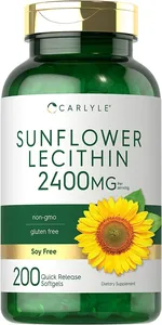 美國 Carlyle 向日葵卵磷脂丸 2400mg | 200 粒軟膠囊 - Beauty Xtreme