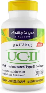 美國 Healthy Origins UC-II 非變性二型膠原蛋白 40mg (120粒裝) | 專利骨膠原 護膝 每日一粒 關節靈活舒緩痛楚 - Beauty Xtreme