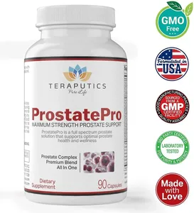 美國 ProstatePro - 男性鋸棕櫚前列腺保健品|膀胱控製以減少尿頻和DHT阻斷劑可防止脫髮，90粒膠囊 - Beauty Xtreme