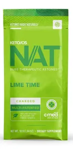 (散裝) Pruvit KETO//OS® NAT™ 酮能源系統® 致純系列™ 青檸味(含咖啡因) 1包裝 - Beauty Xtreme