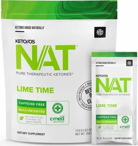 Pruvit KETO//OS® NAT™ 酮能源系統® 致純系列™ 青檸味(不含咖啡因) 20包裝 - Beauty Xtreme