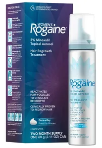 (盒裝1支) 美國 倍健女士 ROGAINE 5% Minoxidil Foam 落建生髮泡沫 (女士專用配方) 盒裝1支裝 – 共 2 個月用量 (美國代購) - Beauty Xtreme