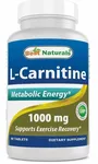 美國 Best Naturals L carnitine 1000mg (左旋肉鹼 左旋卡妮丁) 60粒 運動加速減肥配方 燃燒脂肪 加速消脂 畫廊縮圖 3