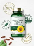 Carlyle Sunflower Lecithin 2400mg | 200 Softgels Gallery Thumbnail 2