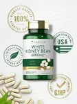 美國 Carlyle White Kidney Bean 白腎豆 白腰豆 6000mg 澱粉阻擋, 食慾抑製, Carb Blocker (200 粒裝) 畫廊縮圖 3