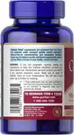 Puritan's Pride Cranberry Extract 500 mg (50:1 Concentrate from 25000mg of Cranberries), 120 Rapid Release Capsules Gallery Thumbnail 2
