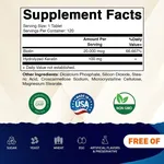 Vitamatic 超高濃度生物素 Biotin 20,000 mcg ＋ 水解角蛋白護髮護甲膠囊（120粒膠囊 | 4個月份量） 畫廊縮圖 1