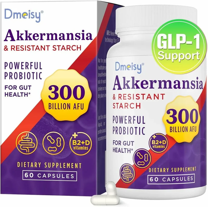 美國 Demisy AKK 益生菌 300億 AFU | 嗜粘蛋白阿克曼氏菌 促進 GLP-1 瘦身修復腸道屏障 60粒膠囊 - Beauty Xtreme