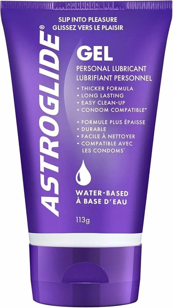 美國 Astroglide 經典水性高純度潤滑劑 (4oz / 113g) | 接近人體天然體液 絲滑長效 易清洗不傷安全套名器