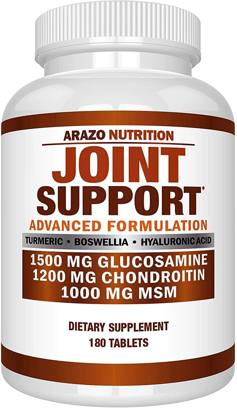美國 Arazo Nutrition 葡萄糖胺 軟骨素 - 緩解關節補充劑 180 粒 - Beauty Xtreme
