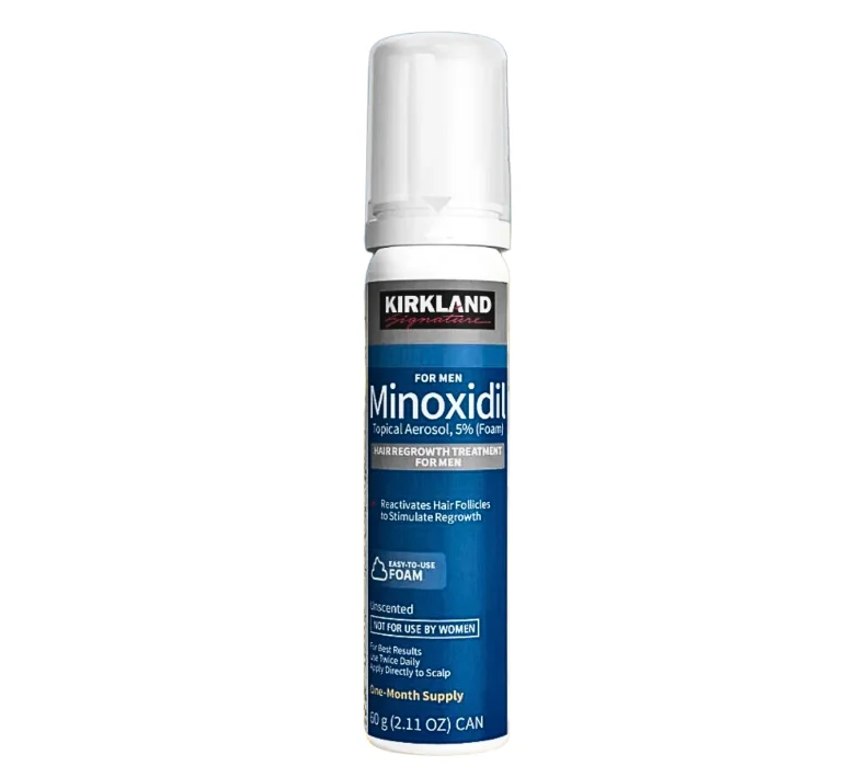(散裝1支) 美國 Kirkland Minoxidil 5% 男士頭髮再生泡沫 (1支散裝 | 1個月份量)｜有效促進頭髮再生 (美國代購) - Beauty Xtreme