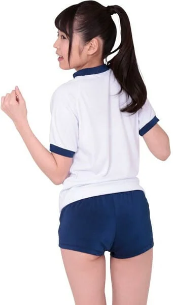 日本 A&T 女學生日系經典體操服 (イマドキ体操作) | 運動衫高衩短褲 角色扮演校園風情趣內衣 - 圖片 2
