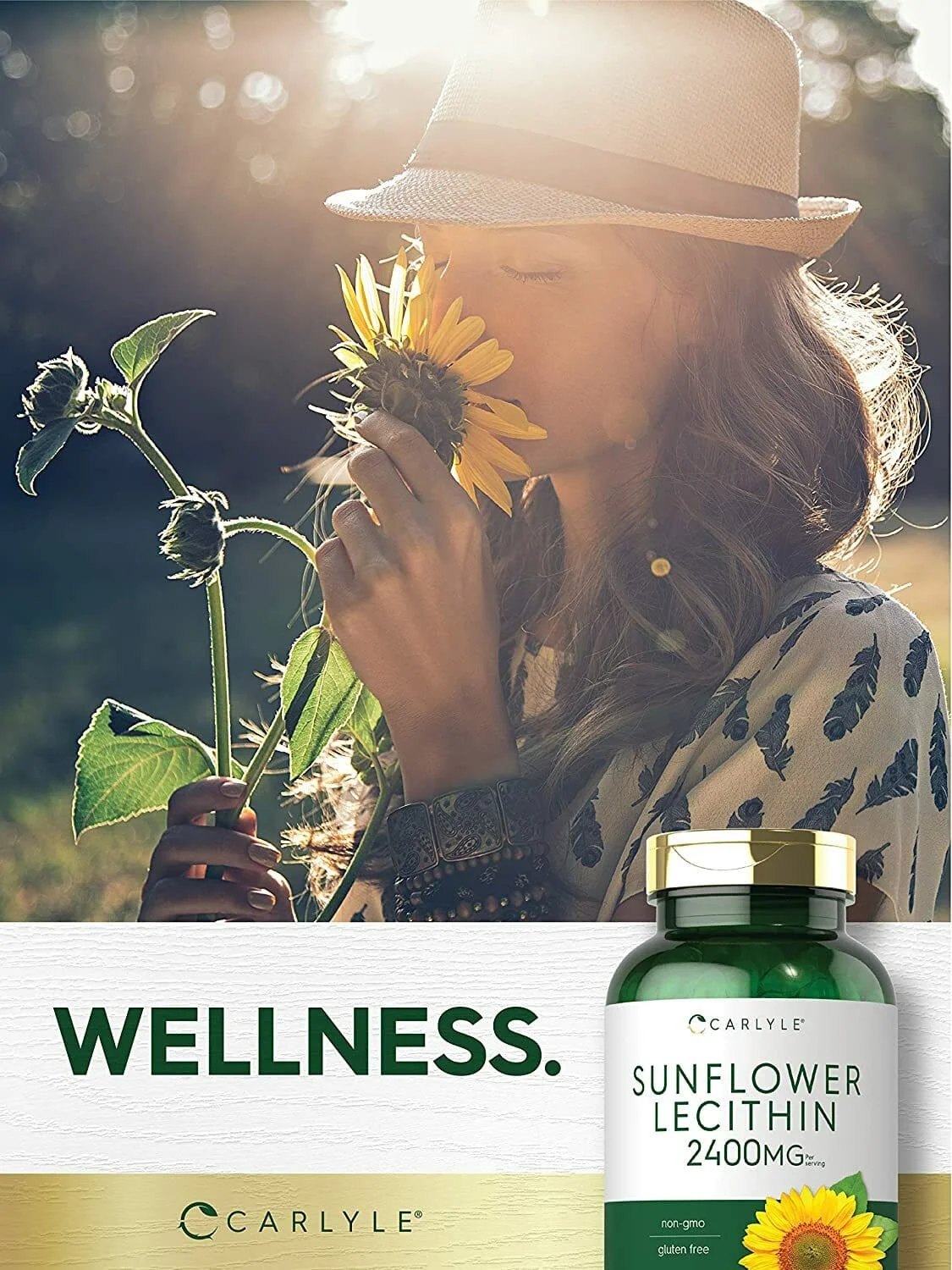 Carlyle Sunflower Lecithin 2400mg | 200 Softgels - Image 4