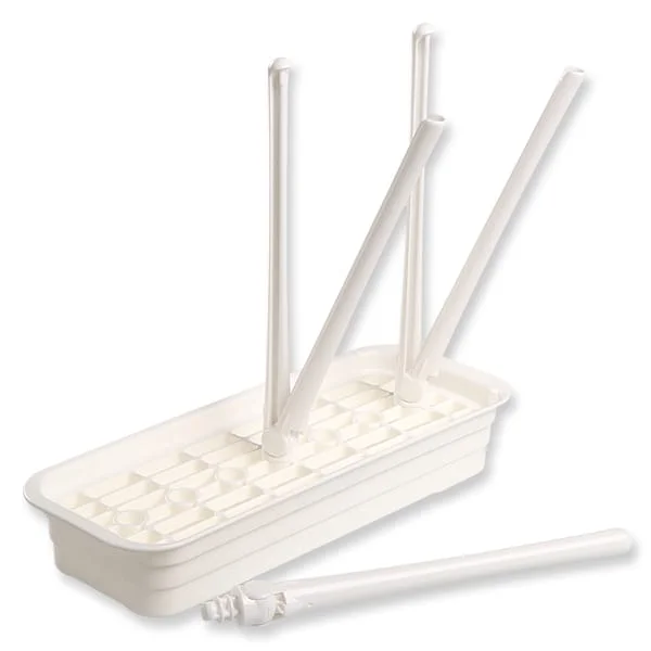 Made In Japan SmartAngel Antibacterial Baby Bottle Drying Stand (White) - Image 2