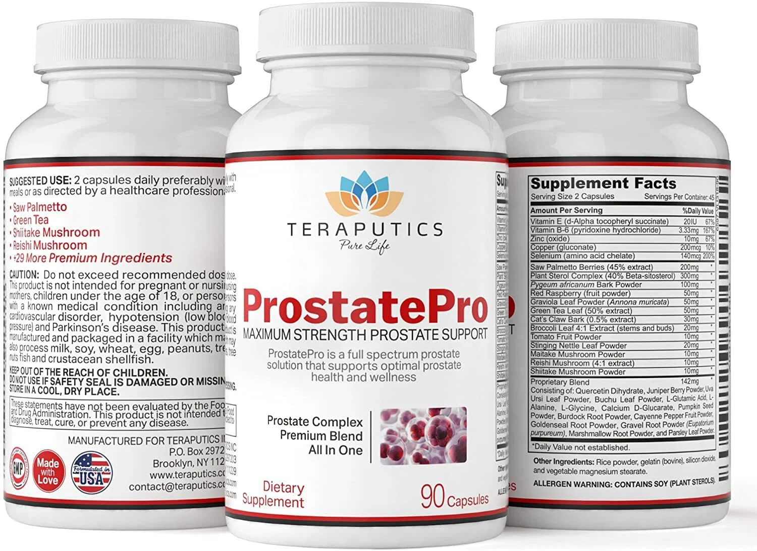 ProstatePro - 33 Herbs Saw Palmetto Prostate Health Supplement for Men - Image 4