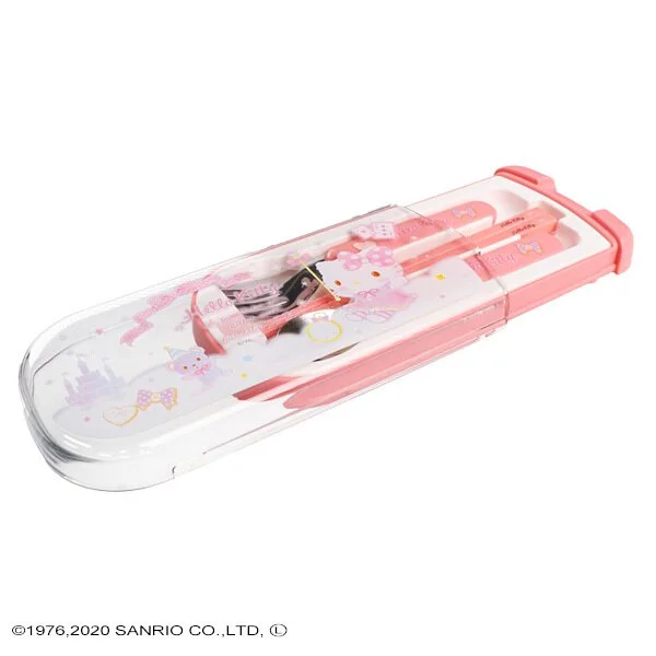日本製 Sanrio Hello Kitty 小童餐具 - 圖片 1