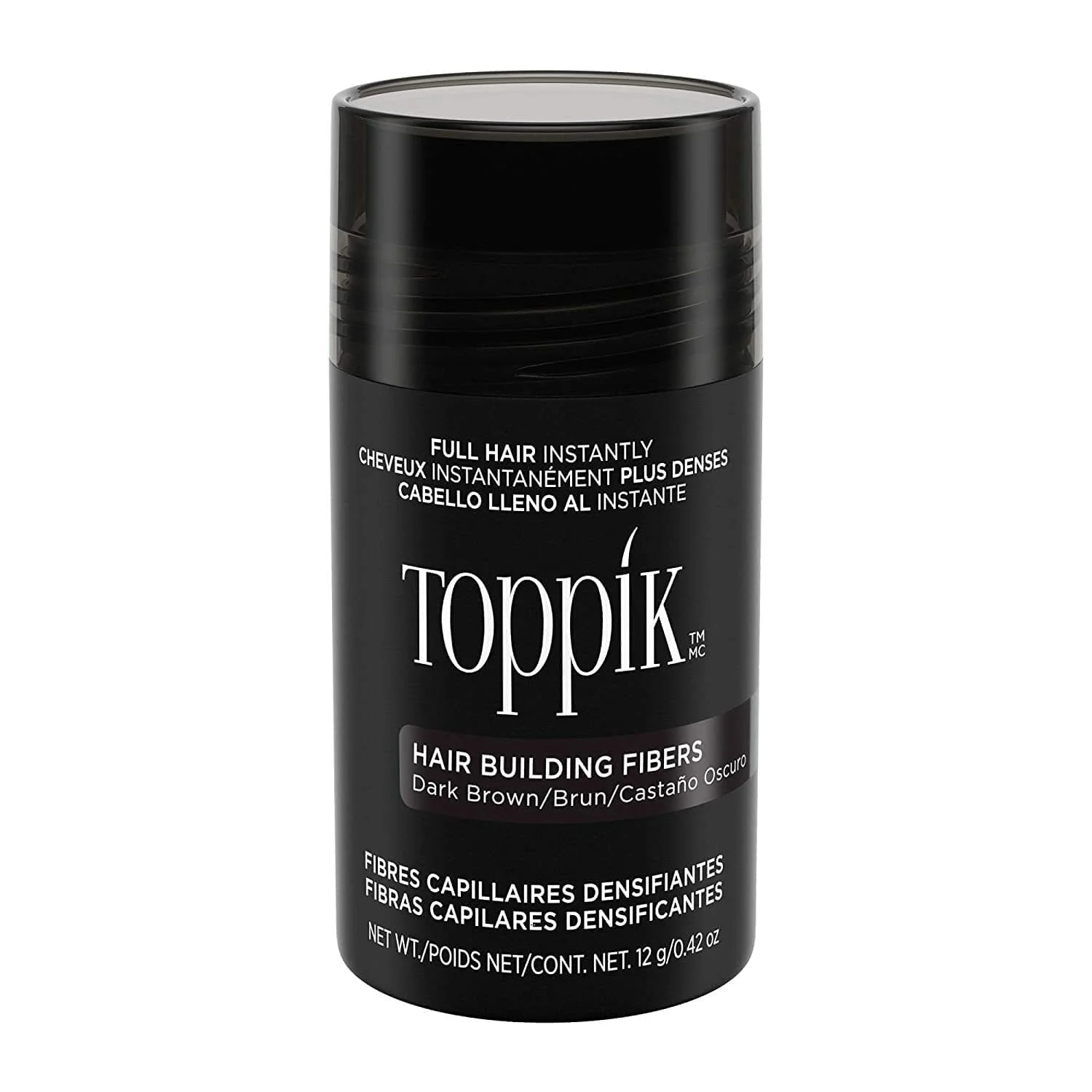 美國 Toppik (深啡色) 頂豐增髪纖維 12g/0.42oz 裝 - 圖片 4