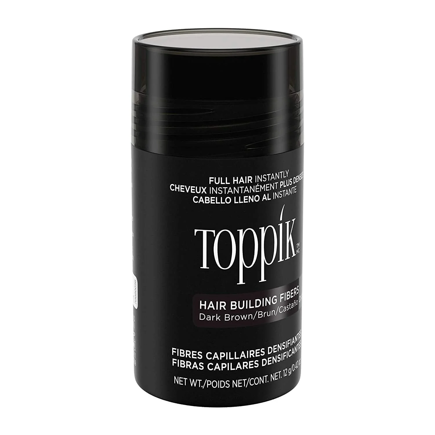 美國 Toppik (深啡色) 頂豐增髪纖維 12g/0.42oz 裝 - 圖片 8